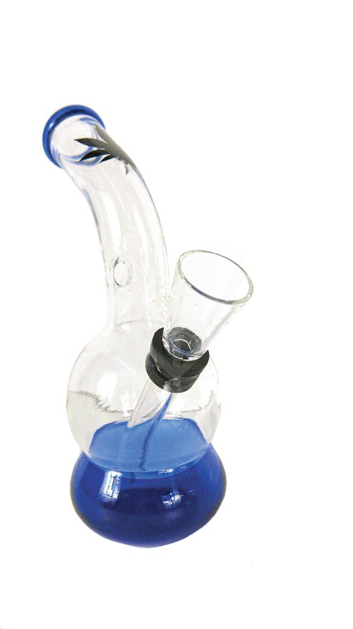 Leaf | Mixed Color Mini bong - Leaf Design